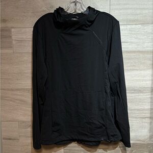 3/$30 Black mountain hooded long sleeve shirt size XXL